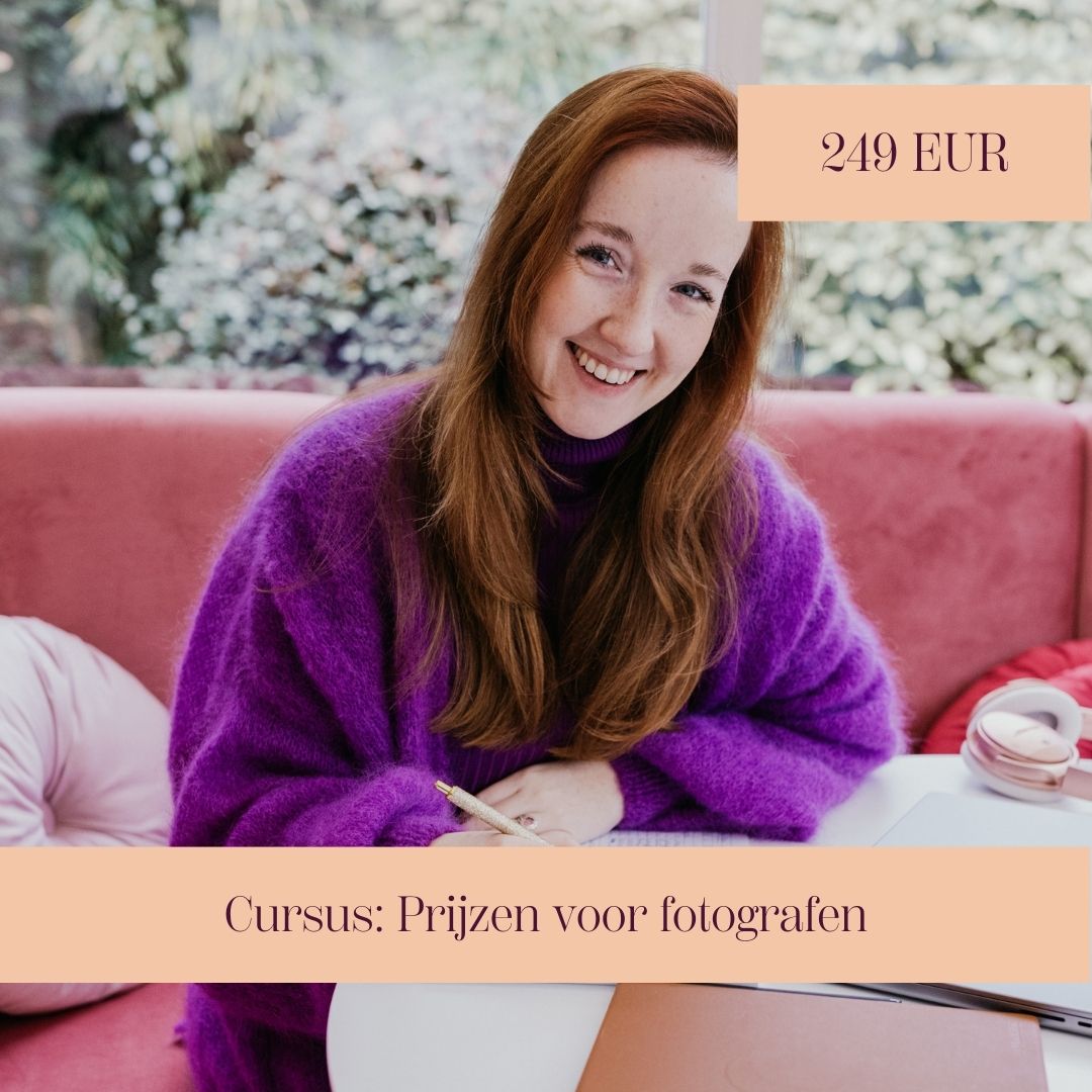 Cursus: prijzen bepalen voor fotografen - Liesje Brockley Photography